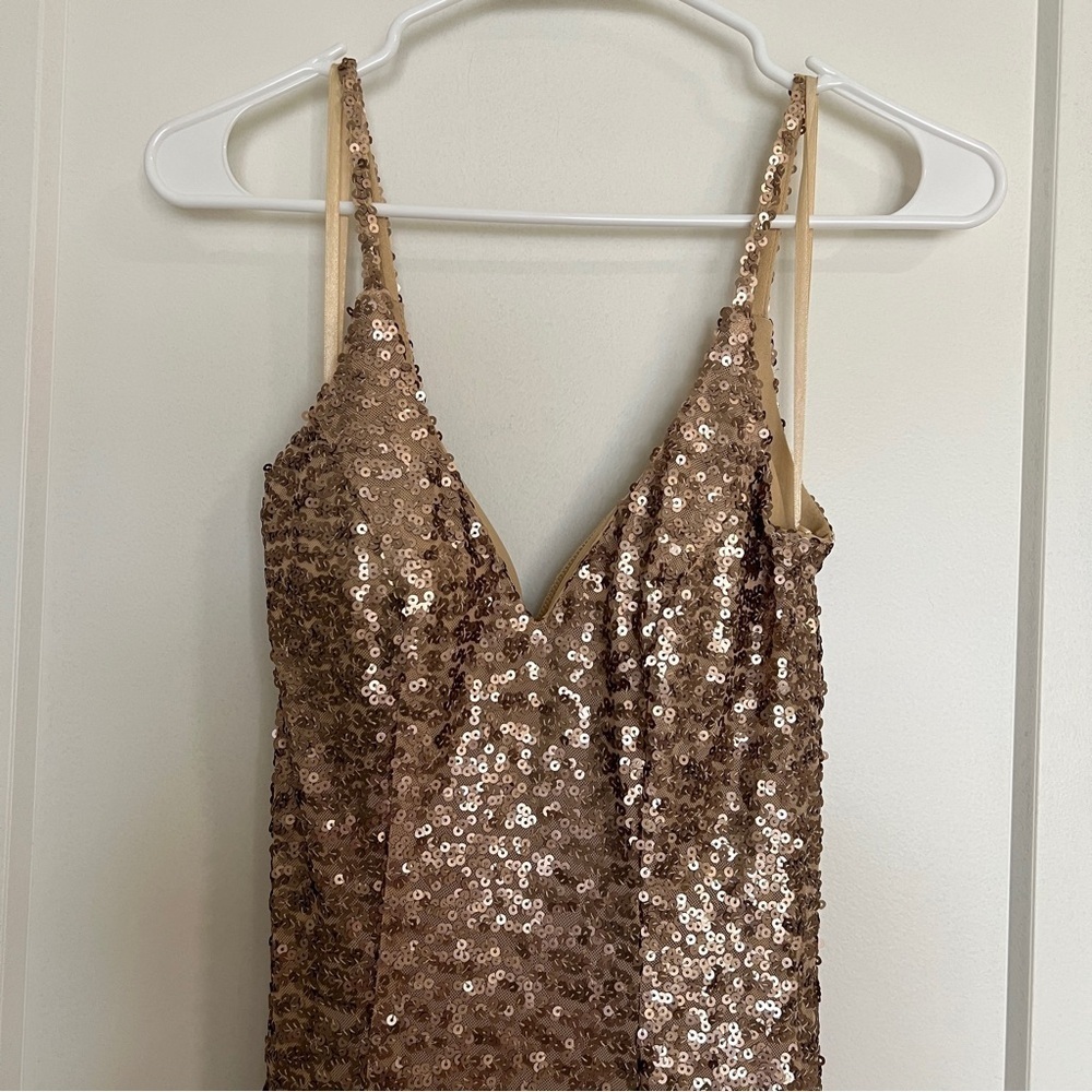 Ieena for Mac Duggal Sequin Gown - Picture 3 of 11